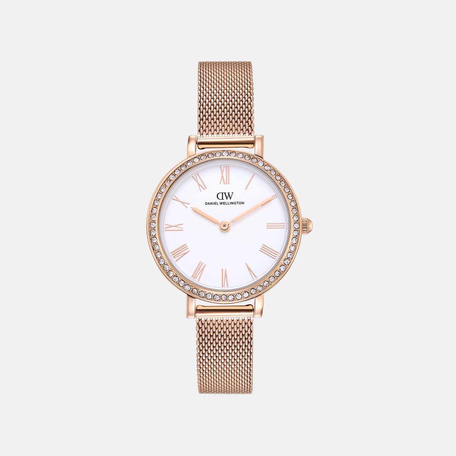 Women Quartz Silver Dial Analog Stainless Steel Watch DW0DL3201