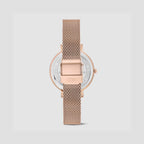 Women Quartz Silver Dial Analog Stainless Steel Watch DW0DL3201