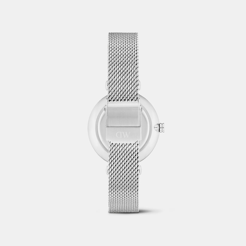 Women Quartz Black Dial Analog Mesh Watch DW0DL3302