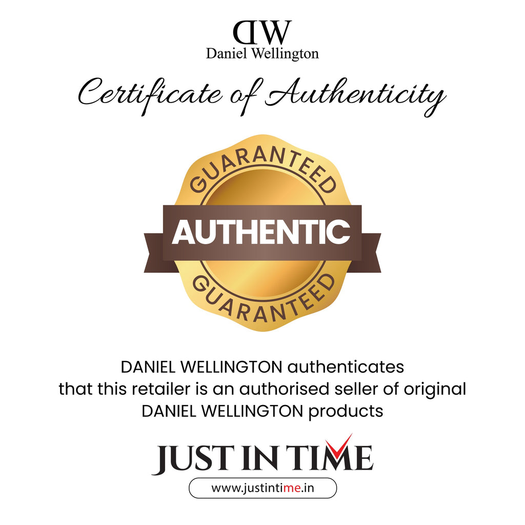 Iconic Men Quartz Black Dial Analog Stainless Steel Watch DW00100344