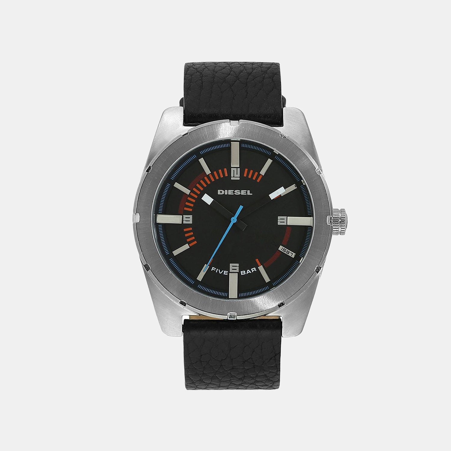 Good Company Unisex Quartz Black Dial Analog Leather Watch DZ1597