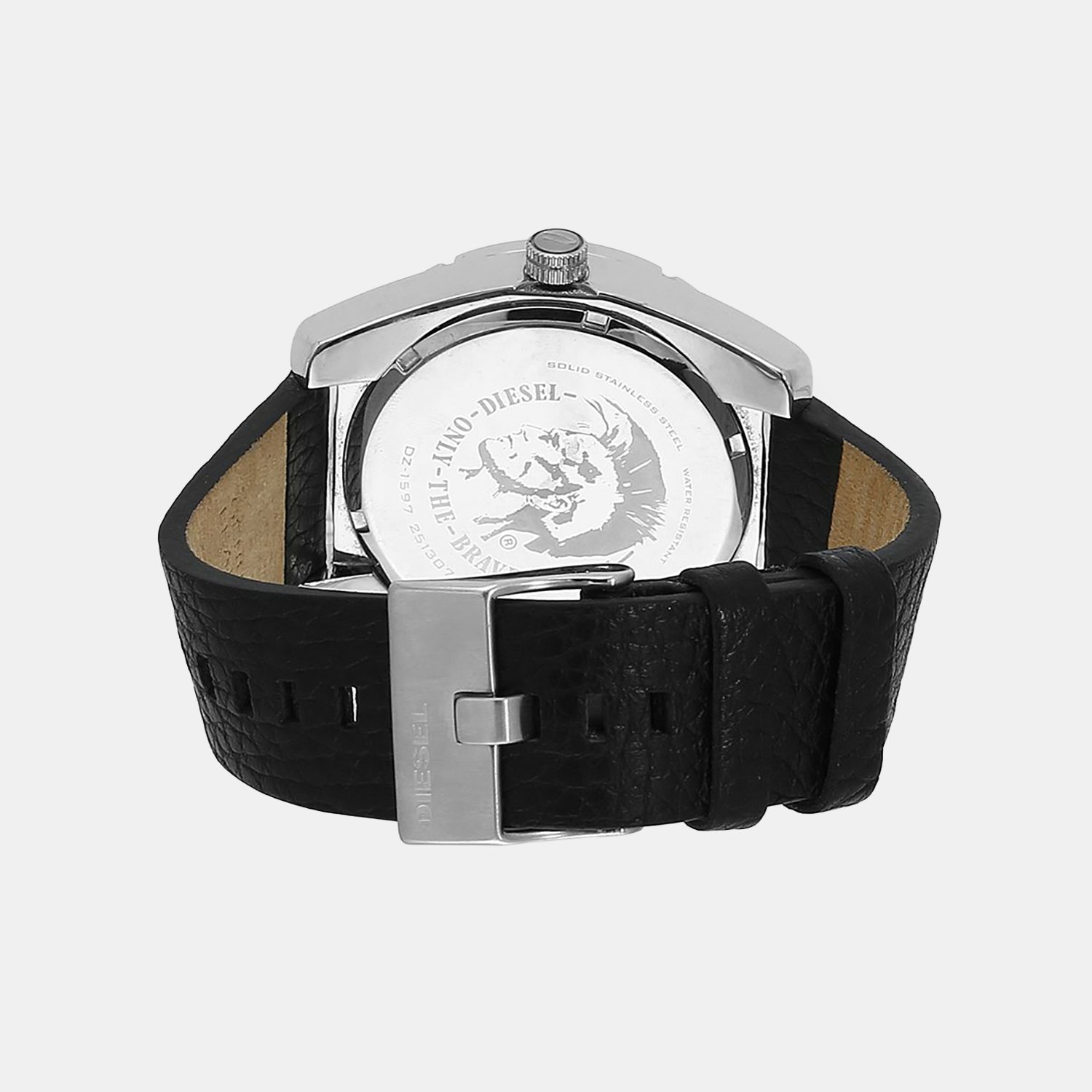 Good Company Unisex Quartz Black Dial Analog Leather Watch DZ1597