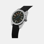Good Company Unisex Quartz Black Dial Analog Leather Watch DZ1597