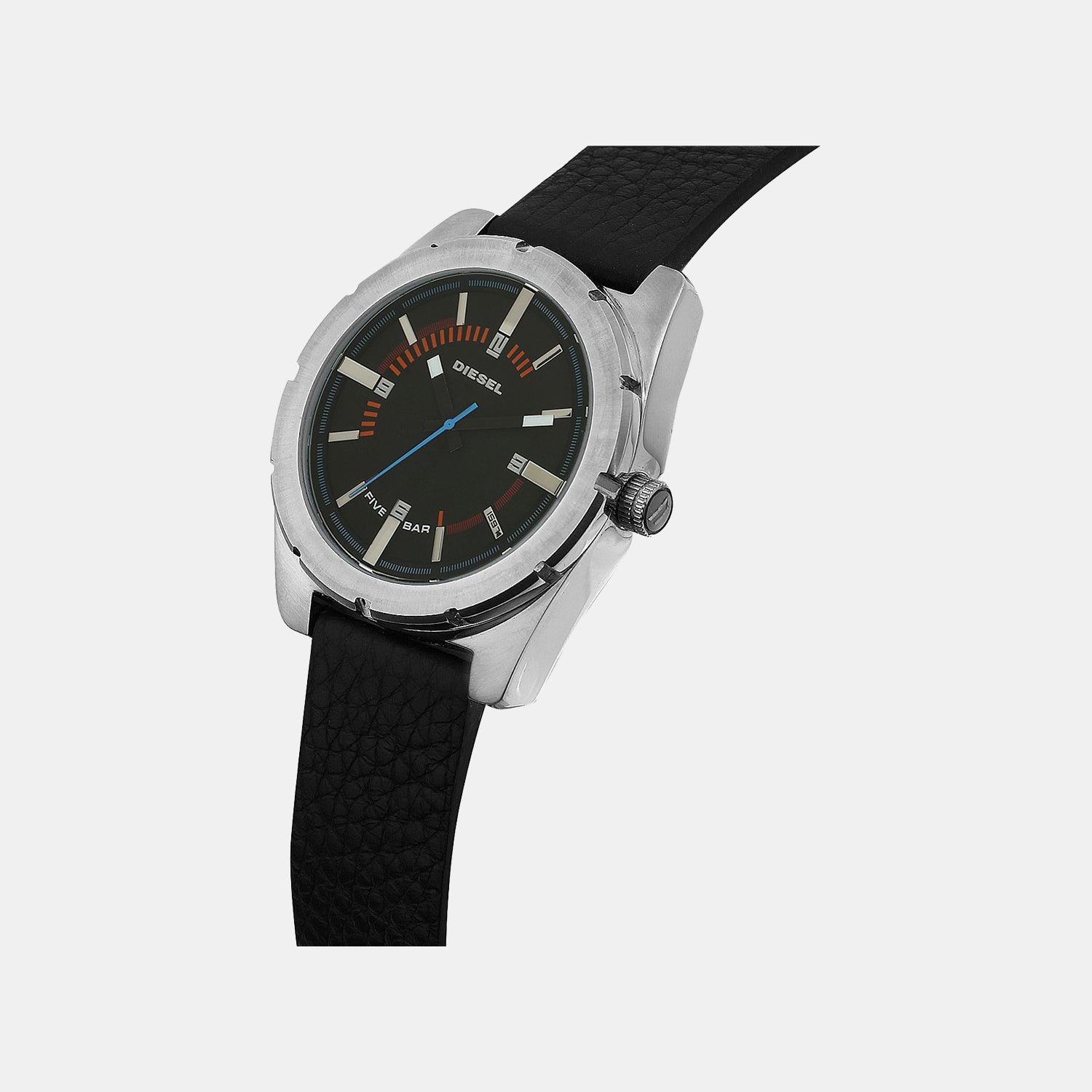 Good Company Unisex Quartz Black Dial Analog Leather Watch DZ1597