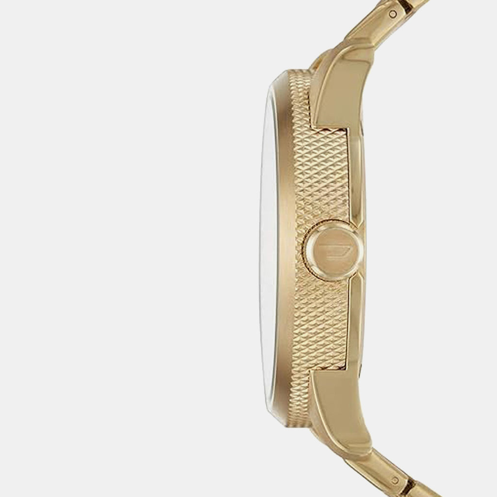 Rasp Men Quartz Gold Dial Analog Stainless Steel Watch DZ1761