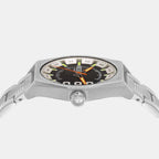 Scraper Men Quartz Black Dial Analog Stainless Steel Watch DZ2172