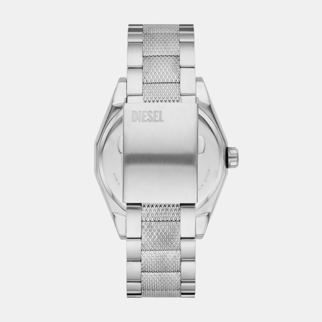 Scraper Men Quartz Black Dial Analog Stainless Steel Watch DZ2172