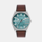 Scraper Men Quartz Blue Dial Analog Leather Watch DZ2174