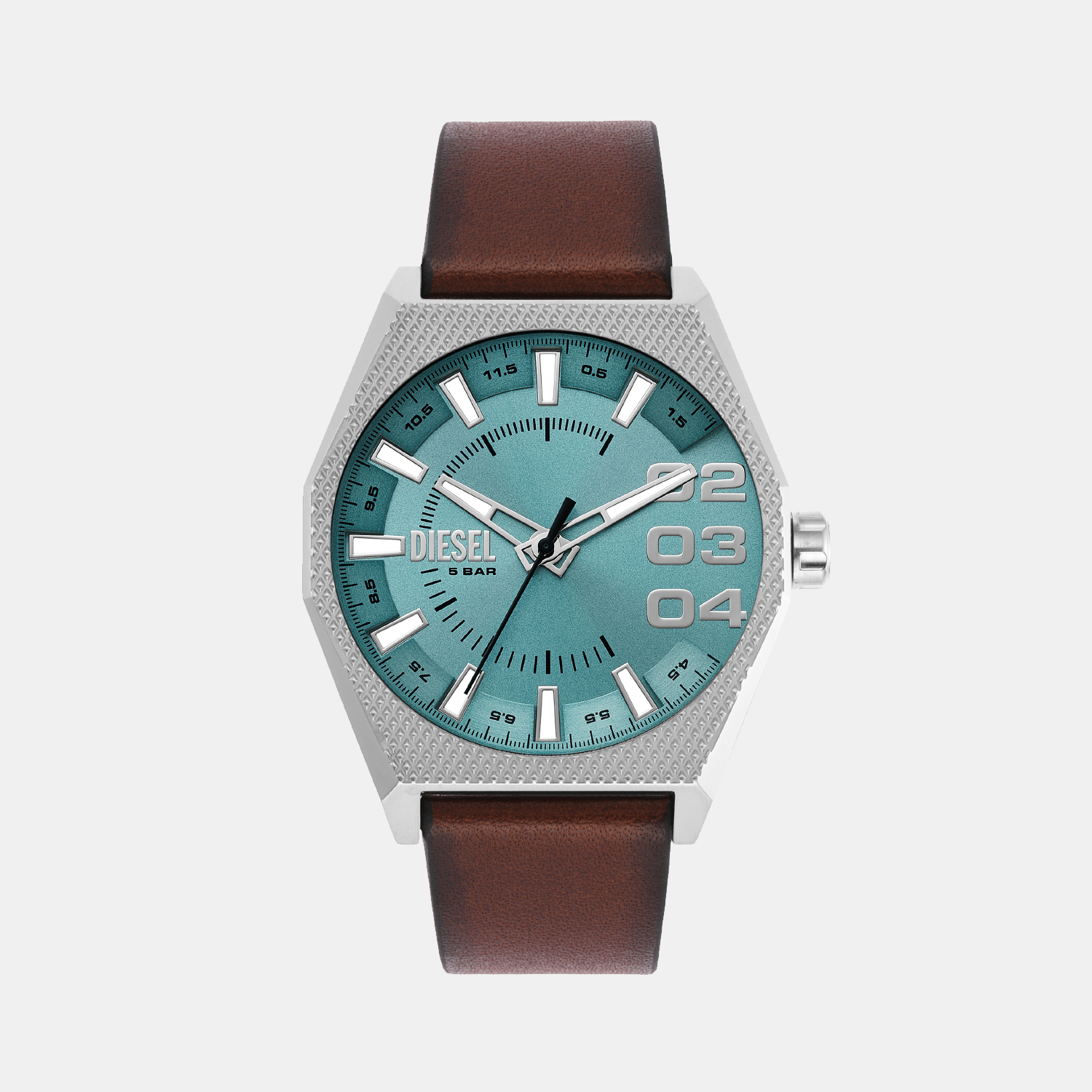 Scraper Men Quartz Blue Dial Analog Leather Watch DZ2174