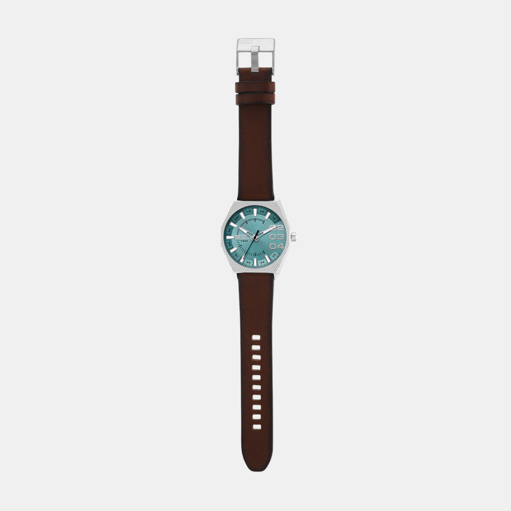 Scraper Men Quartz Blue Dial Analog Leather Watch DZ2174