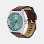 Scraper Men Quartz Blue Dial Analog Leather Watch DZ2174