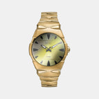 D-Sruptor Men Quartz Silver Dial Analog Stainless Steel Watch DZ2214