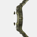 Vert Men Quartz Green Dial Analog Stainless Steel Watch DZ2221