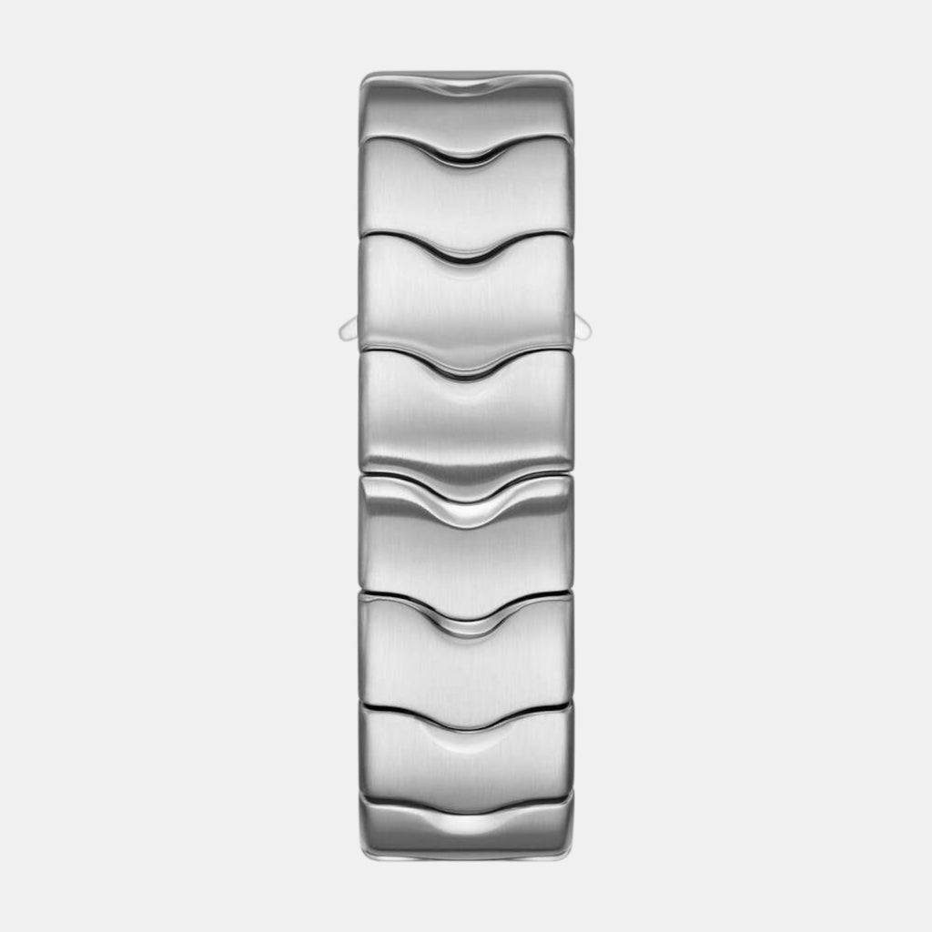 Closer Men Quartz Silver Dial Analog Stainless Steel Watch DZ2222