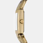 Closer Men Quartz Gold Dial Analog Stainless Steel Watch DZ2223