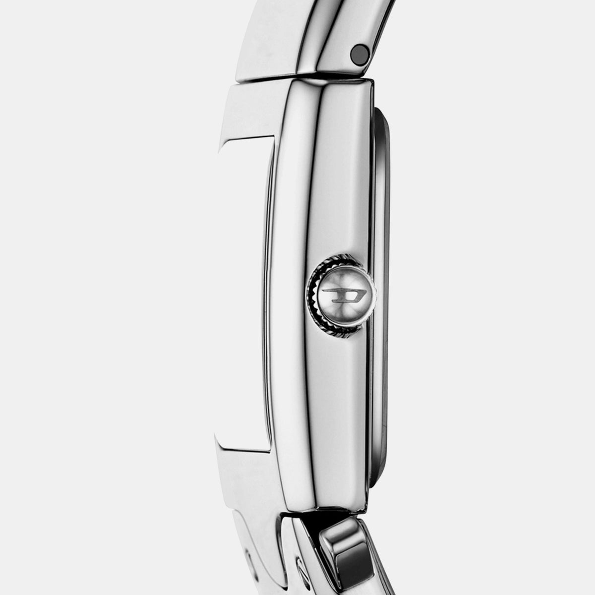 Closer Men Quartz Silver Dial Analog Stainless Steel Watch DZ2225
