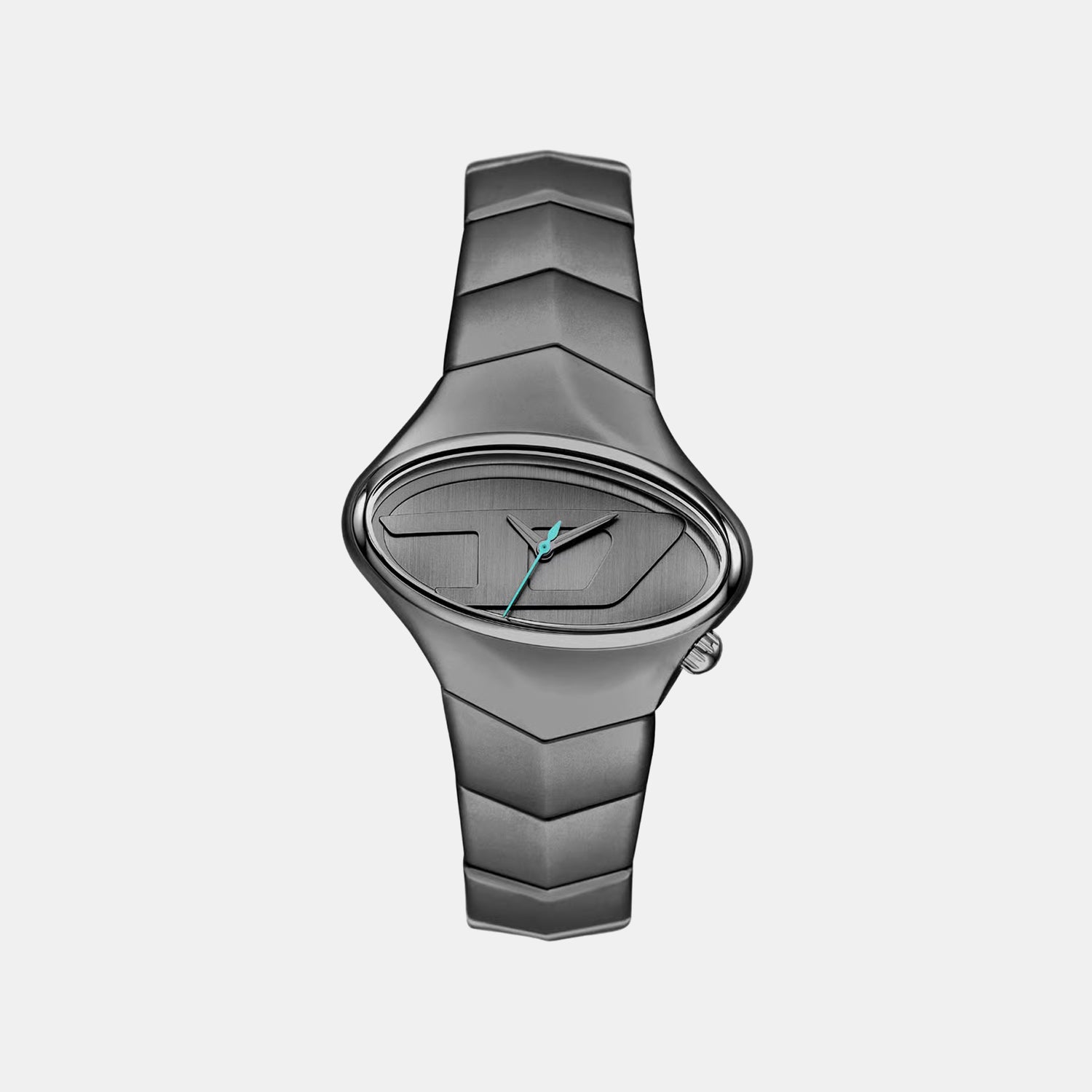 D-Rush Men Quartz Grey Dial Analog Stainless Steel Watch DZ2229