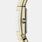 Closer Men Quartz Gold Dial Analog Stainless Steel Watch DZ2235