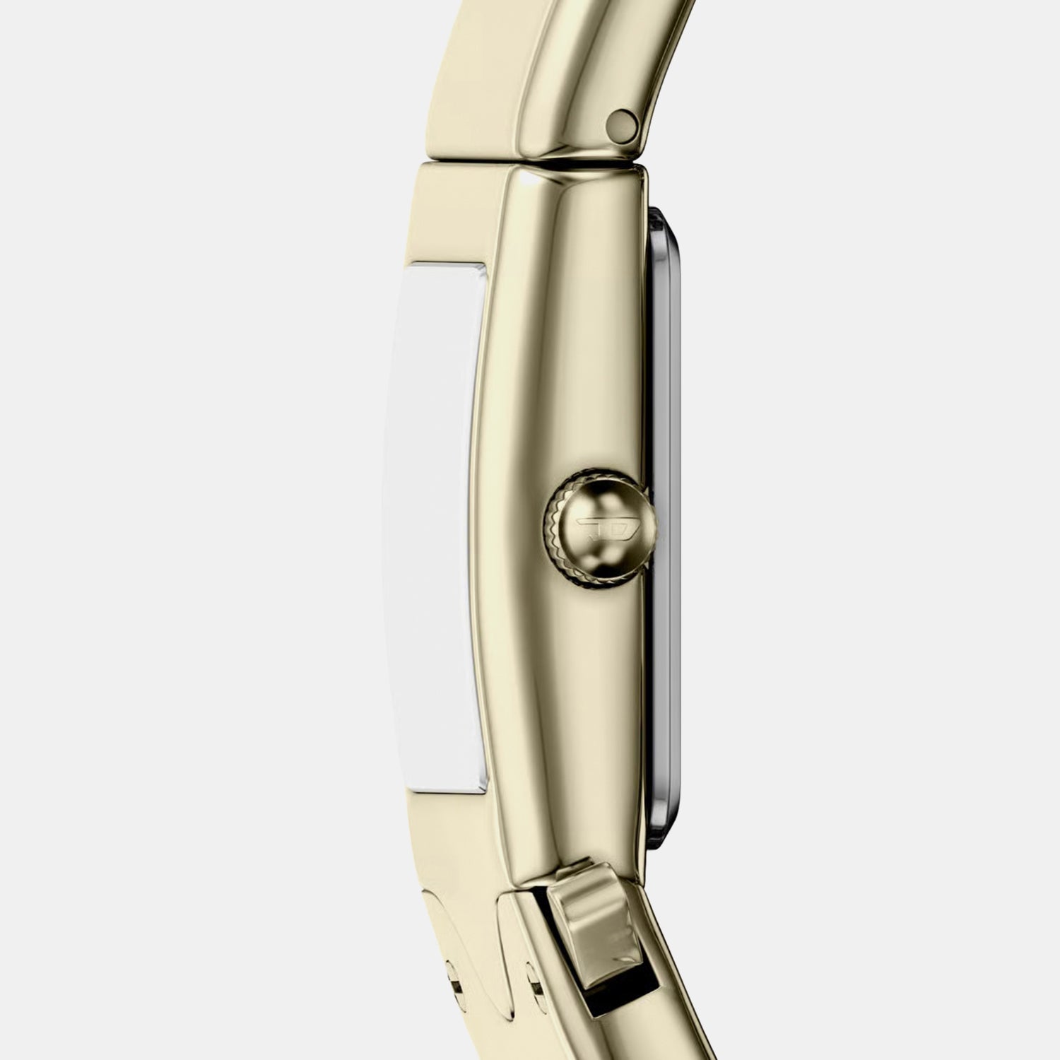 Closer Men Quartz Gold Dial Analog Stainless Steel Watch DZ2235