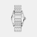 Stinger Men Quartz Silver Dial Analog Stainless Steel Watch DZ2236