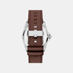 Stinger Men Quartz Grey Dial Analog Leather Watch DZ2240