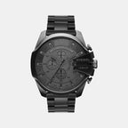 Mega Chief Men Quartz Grey Dial Chronograph Stainless Steel Watch DZ4282