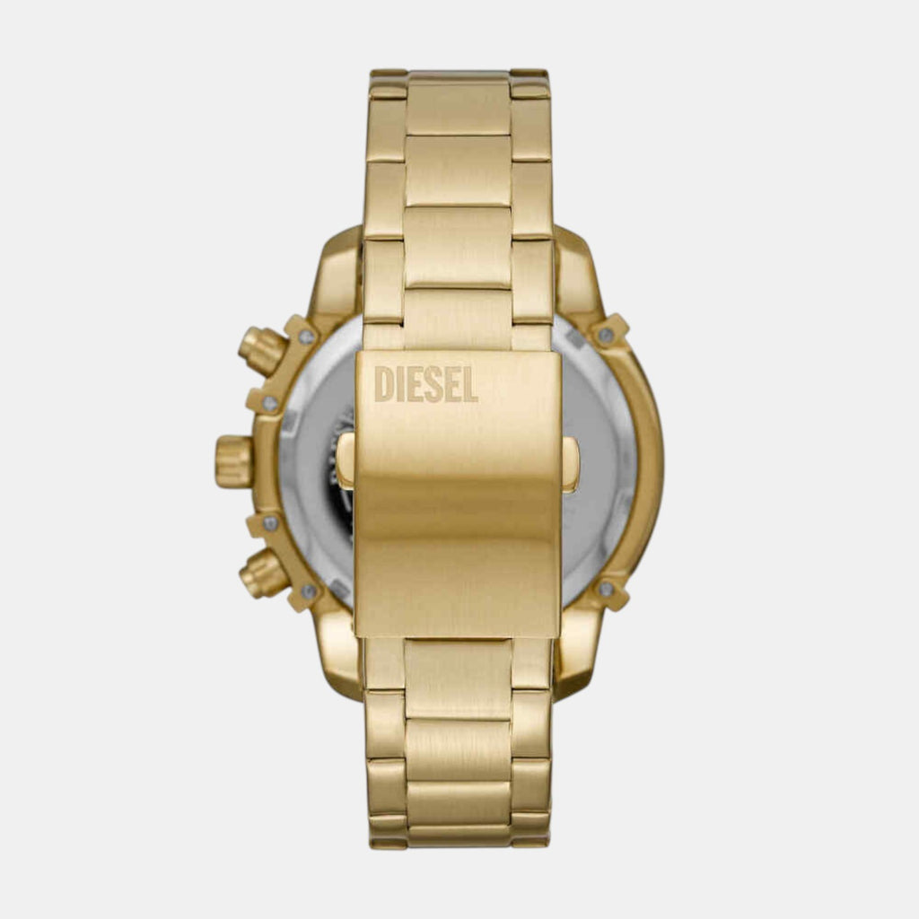 Griffed Men Quartz Black Dial Chronograph Stainless Steel Watch DZ4522