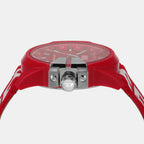 Baby Chief Men Solar Red Dial Analog Polyurethane Watch DZ4619