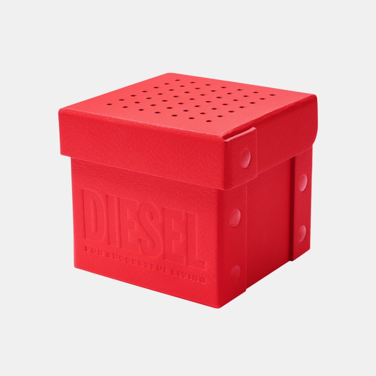 Spiked Men Quartz Silver Dial Chronograph Stainless Steel Watch DZ4629