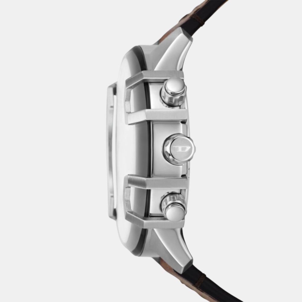 Griffed Men Quartz Blue Dial Chronograph Leather Watch DZ4656