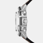 Griffed Men Quartz Blue Dial Chronograph Leather Watch DZ4656