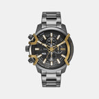 Griffed Men Quartz Grey Dial Chronograph Stainless Steel Watch DZ4668