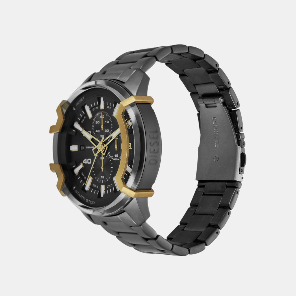 Griffed Men Quartz Grey Dial Chronograph Stainless Steel Watch DZ4668