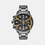 Griffed Men Quartz Grey Dial Chronograph Stainless Steel Watch DZ4668