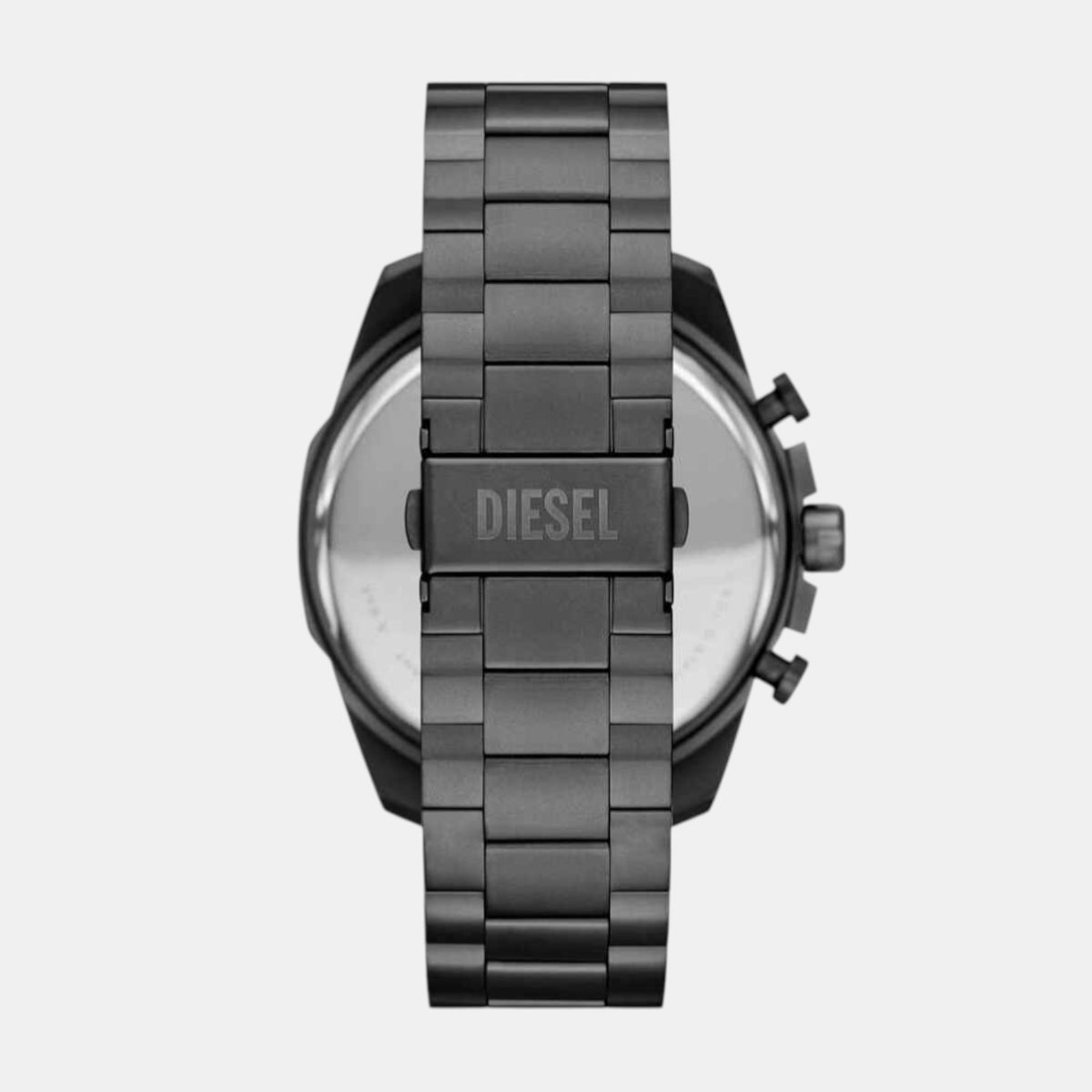 Mega Chief Men Quartz Grey Dial Chronograph Stainless Steel Watch DZ4676