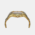 Mercurial Men Quartz Gold Dial Chronograph Stainless Steel Watch DZ4681