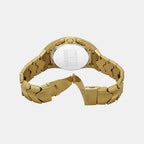 Mercurial Men Quartz Gold Dial Chronograph Stainless Steel Watch DZ4681