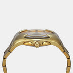 Mercurial Men Quartz Gold Dial Chronograph Stainless Steel Watch DZ4681