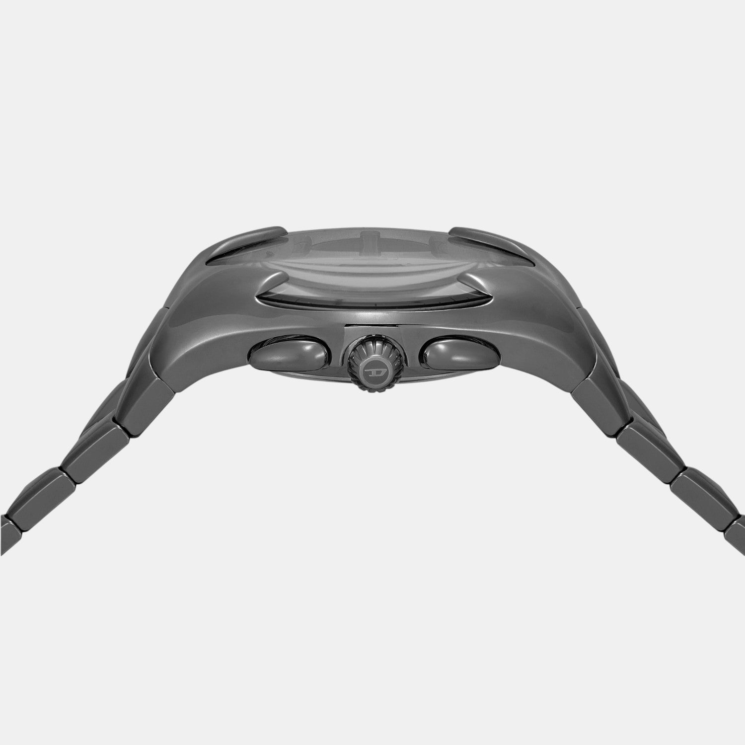 Mercurial Men Quartz Black Dial Chronograph Stainless Steel Watch DZ4682