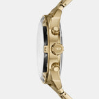 Spiked Men Quartz Two Tone Dial Chronograph Stainless Steel Watch DZ4685