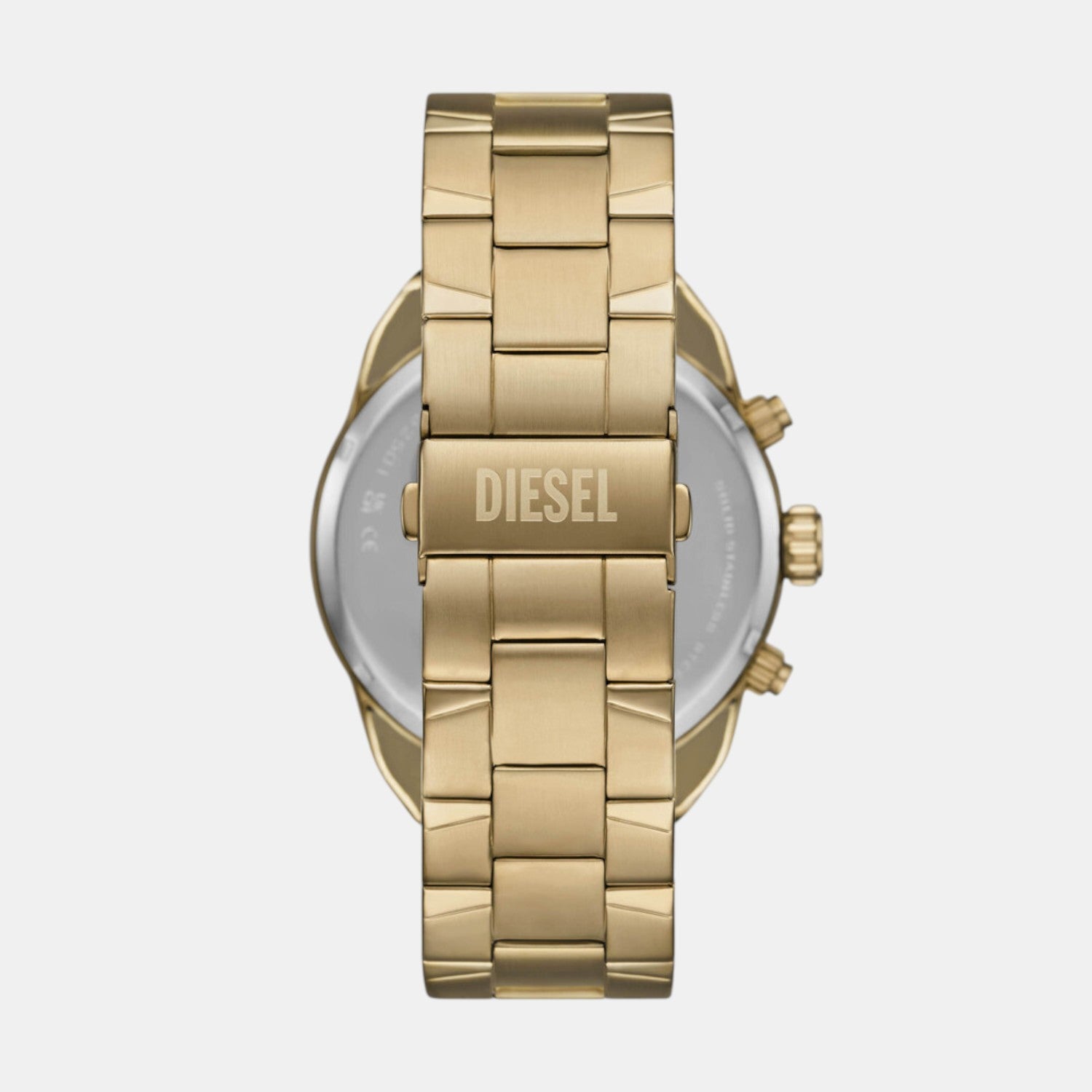 Spiked Men Quartz Two Tone Dial Chronograph Stainless Steel Watch DZ4685