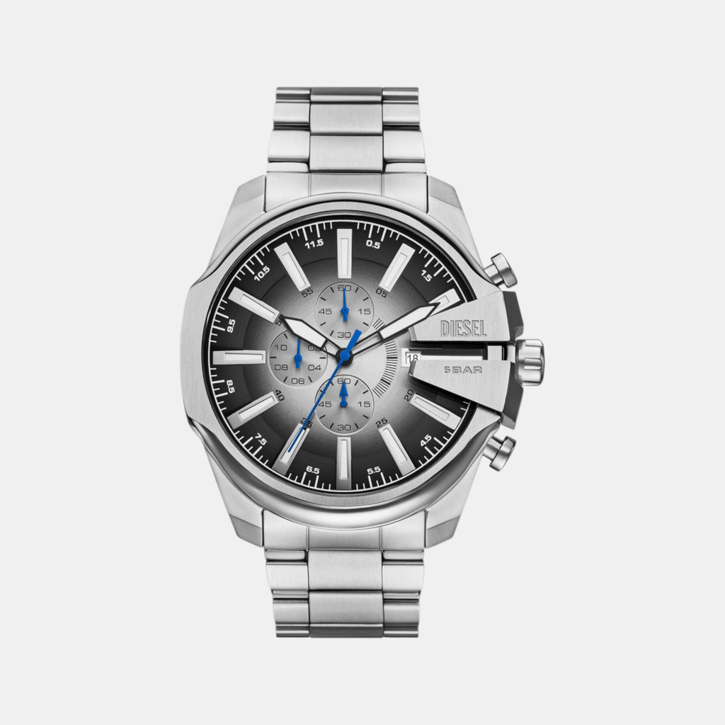 Mega Chief Slim Men Quartz Two Tone Dial Chronograph Stainless Steel Watch DZ4686