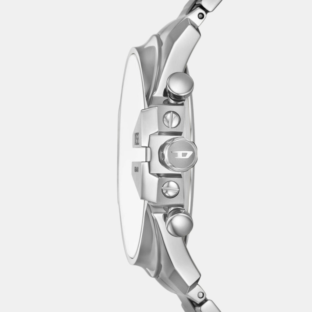 Mega Chief Slim Men Quartz Two Tone Dial Chronograph Stainless Steel Watch DZ4686