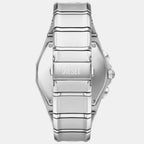 D-Curve Men Quartz Silver Dial Chronograph Stainless Steel Watch DZ4694