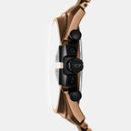 Men Quartz Brown Dial Analog Stainless Steel Watch DZ4697