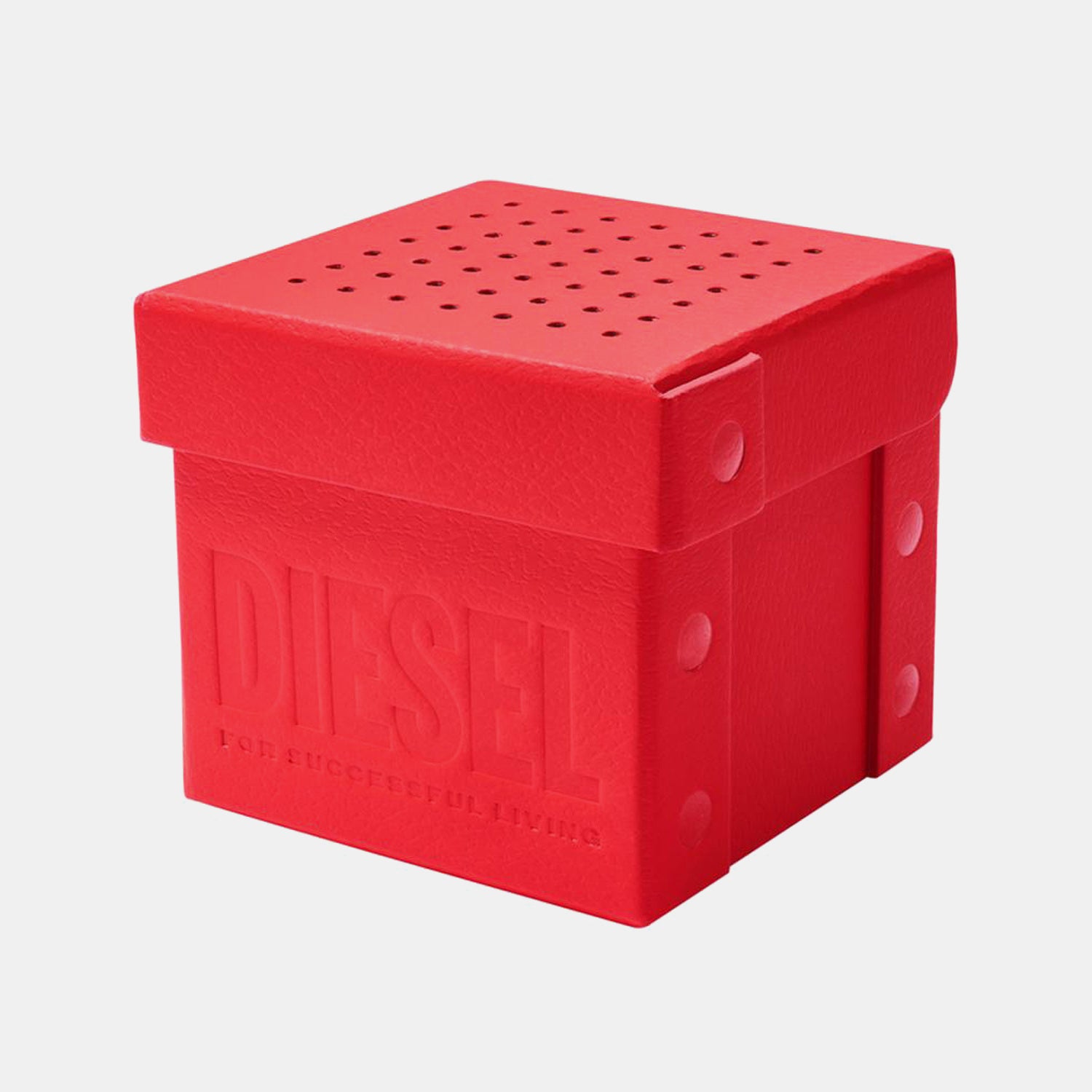 Men Quartz Brown Dial Analog Leather Watch DZ4698