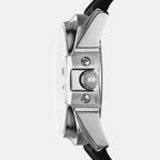Master Chi Men Quartz Black Dial Analog Silicone Watch DZ4700SET