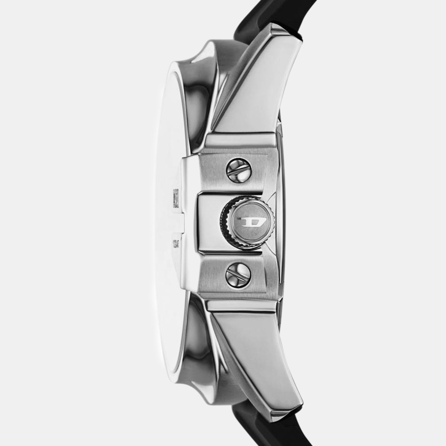 Master Chi Men Quartz Black Dial Analog Silicone Watch DZ4700SET