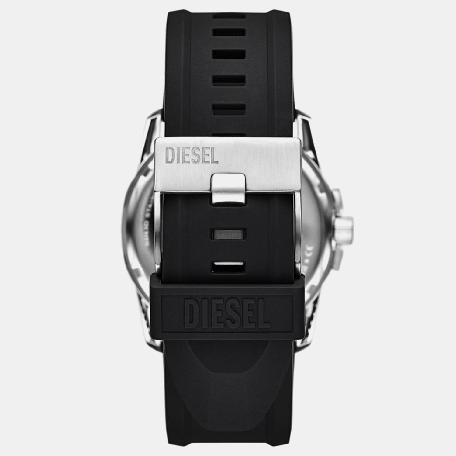 Master Chi Men Quartz Black Dial Analog Silicone Watch DZ4700SET