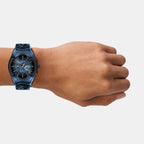 Mercurial Men Quartz Multicolour Dial Chronograph Stainless Steel Watch DZ4704